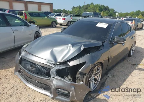 2015 Infiniti Q50 Premium/Sport из США, поврежденный, VIN JN1BV7AP0FM348433